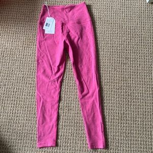 NWT BEYOND yoga x barre3 pink leggings!